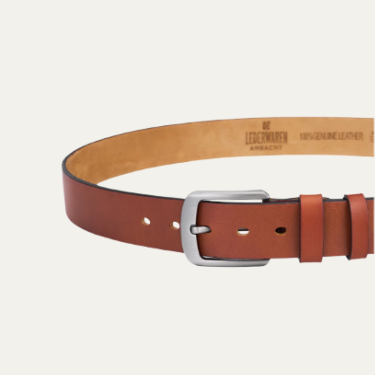 Men's Leather Classic Buckle Belt