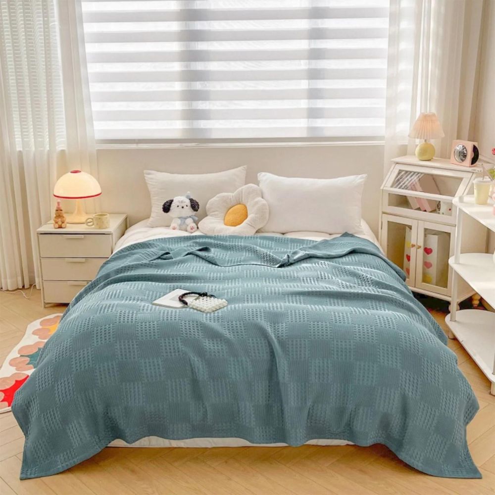Coldcare Soft Waffle Weave Blanket - VibreMode