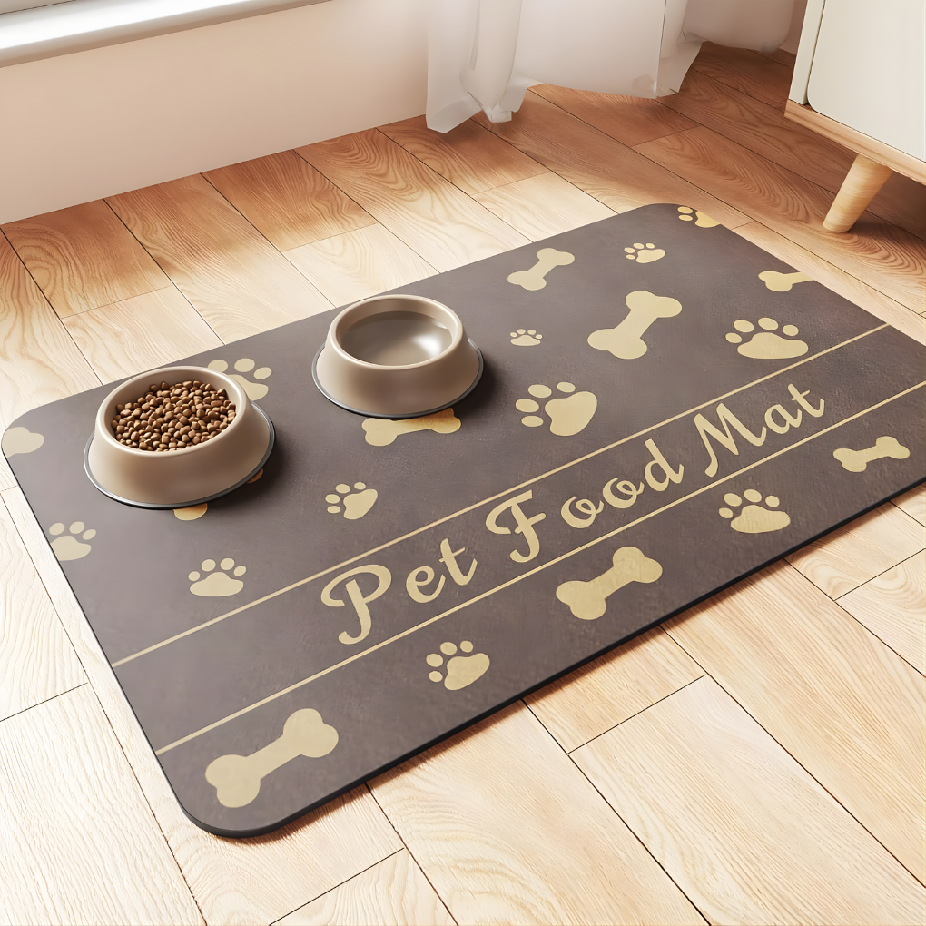Pet Feeding Mat Absorbent Placemat