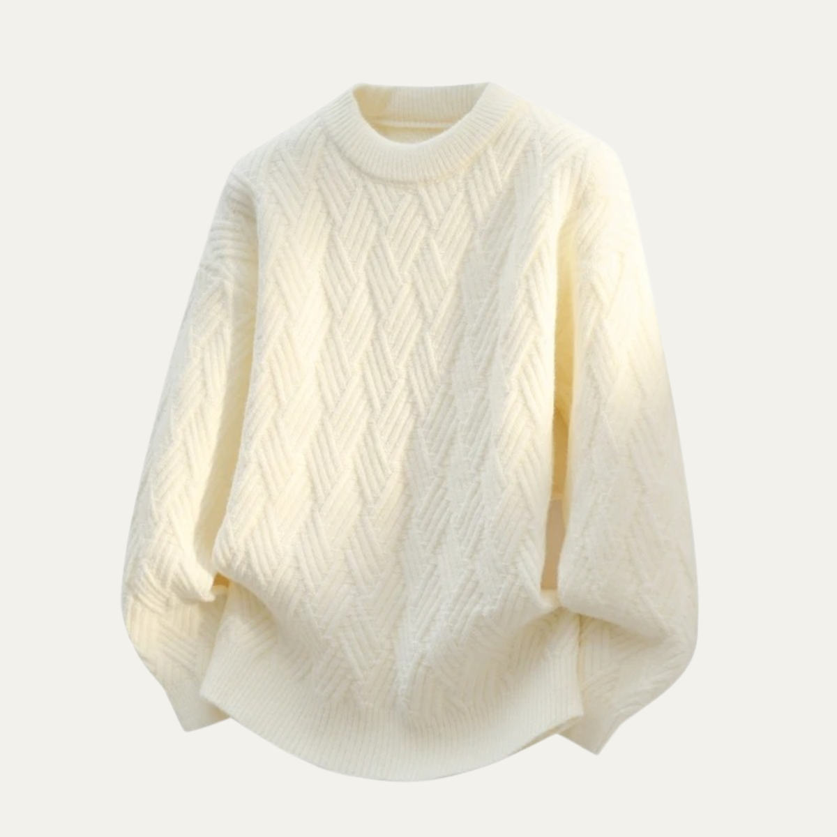 La Maddalena Men's Crew Neck Knitted Sweater