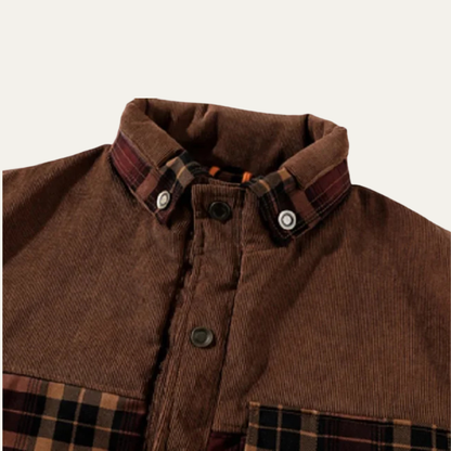Men's Fleece Lined Flannel Jacket Plaid