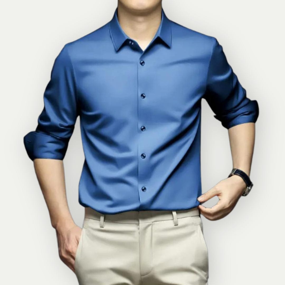 Wrinkle Dress Shirt Non Iron Cotton