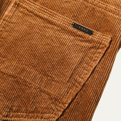 Men's Slim Fit Corduroy Casual Pants