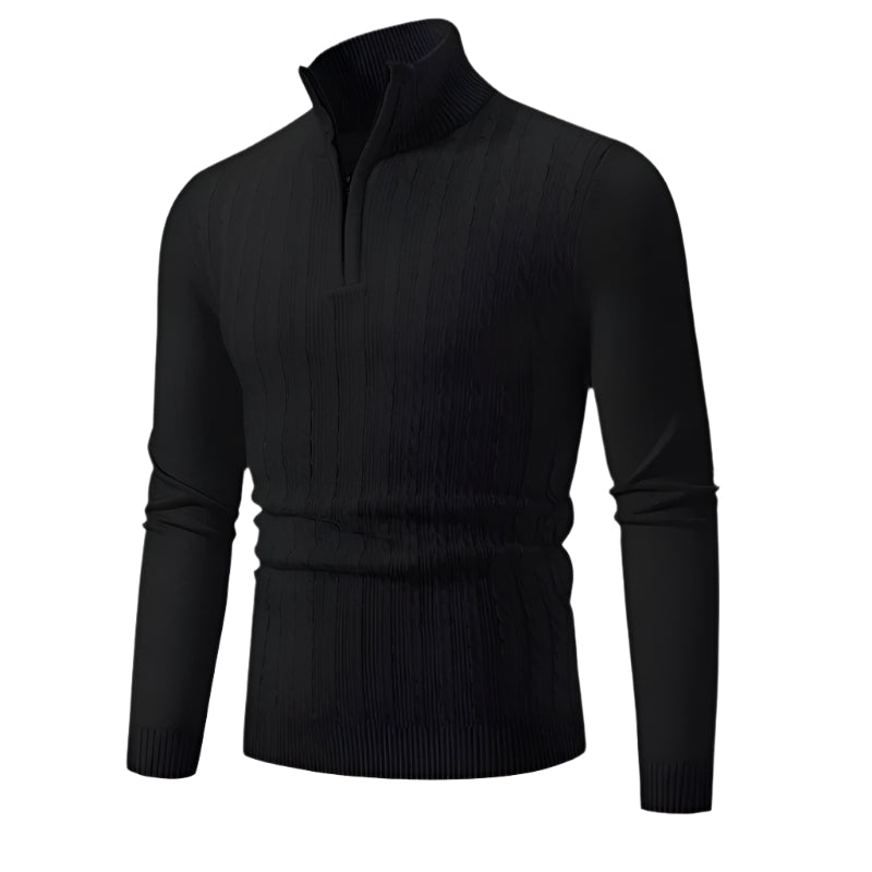 Gstaad Men's Quart Zip Sweater
