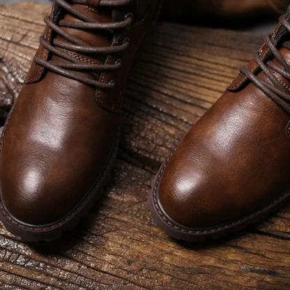 Men's Military Combat Leather Boots