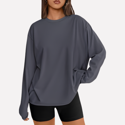 Women's Long Sleeve Oversized Shirt
