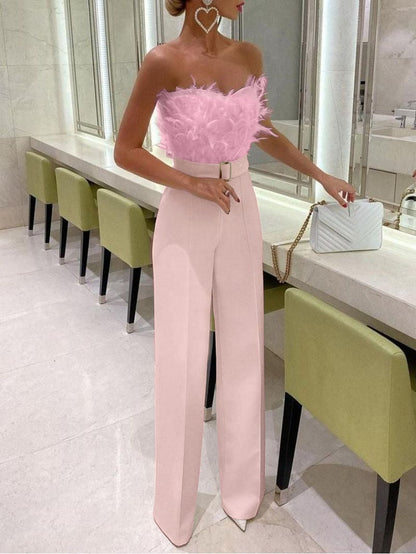 Frola Women's Tube Jumpsuit