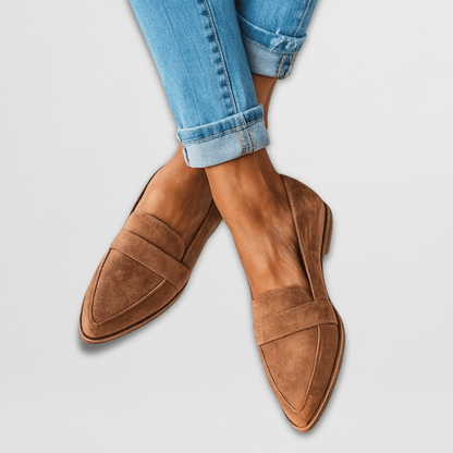 Stylish Ladies Leopard Slip On Shoes - VibreMode