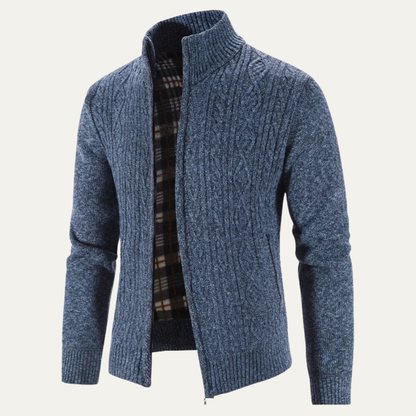 Men's Warm Fleece Zip Up Jacket