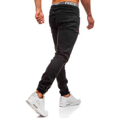 Men's Slim Fit Denim Joggers