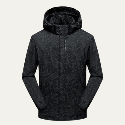Men's Lightweight Windbreaker Jacket Waterproof Hooded - VibreMode