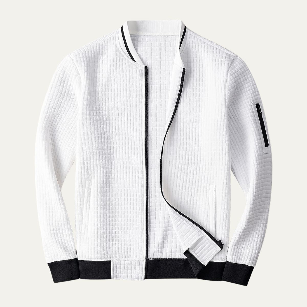 Oakshade Quilted Jacket Casual Zip Up Coat