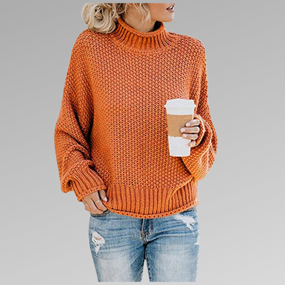 Women's Knitted Sweater Comfortable - VibreMode