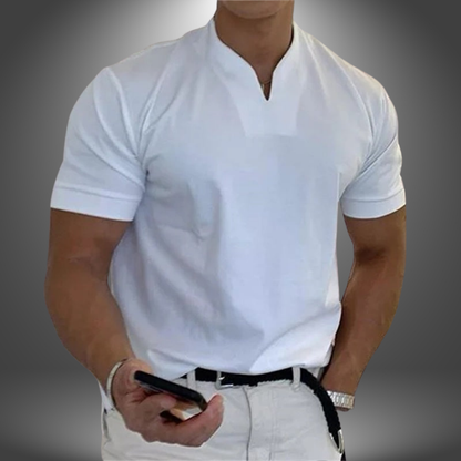 Lightweight Men's Casual Short Sleeve Shirt - VibreMode