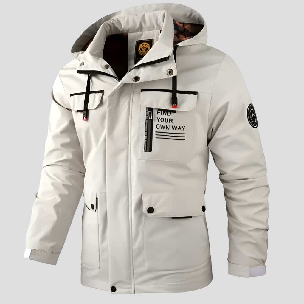 Men's Winter Jacket Waterproof Insulated - VibreMode