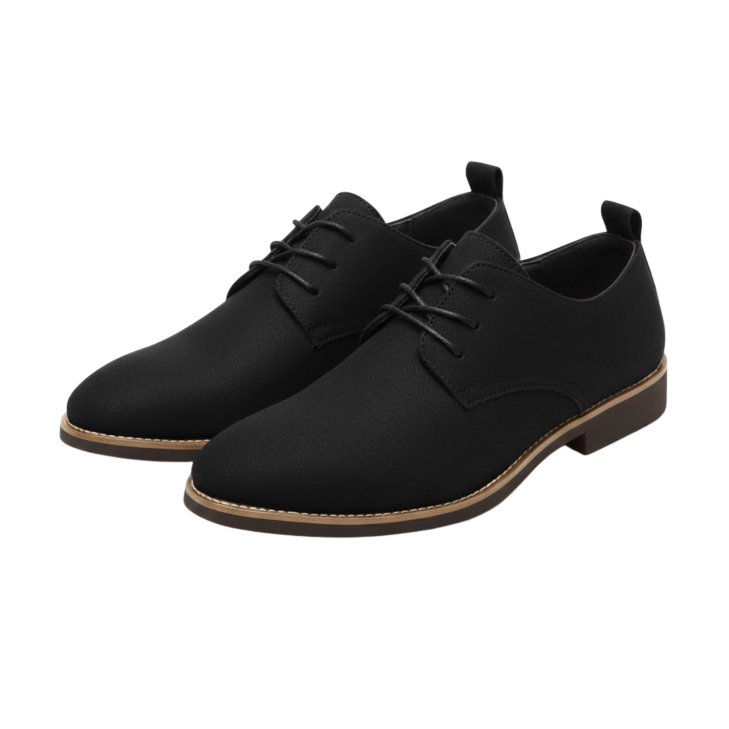 Relaxed Fit Mens Frosty Leather Shoes Grip Sole