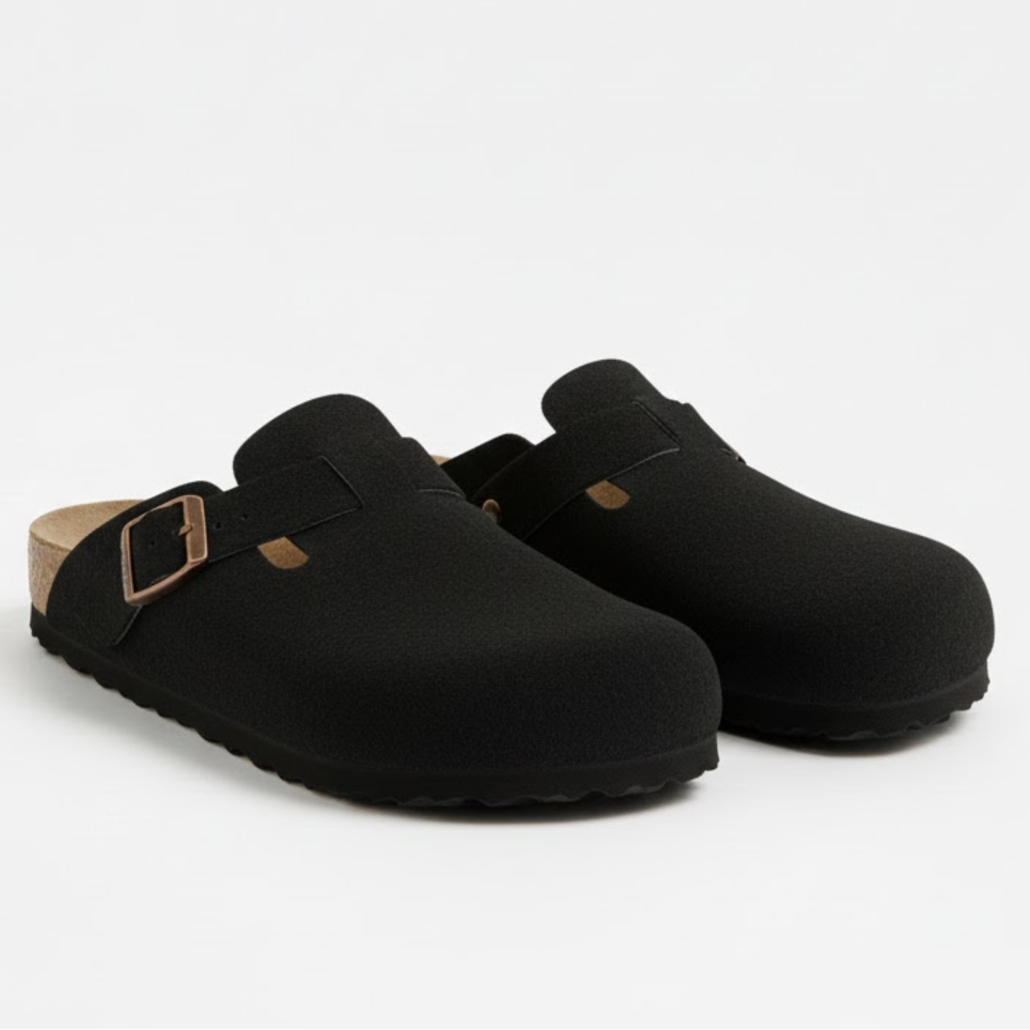 Comfortable Suede Slide Sandals for Women with Arch Support