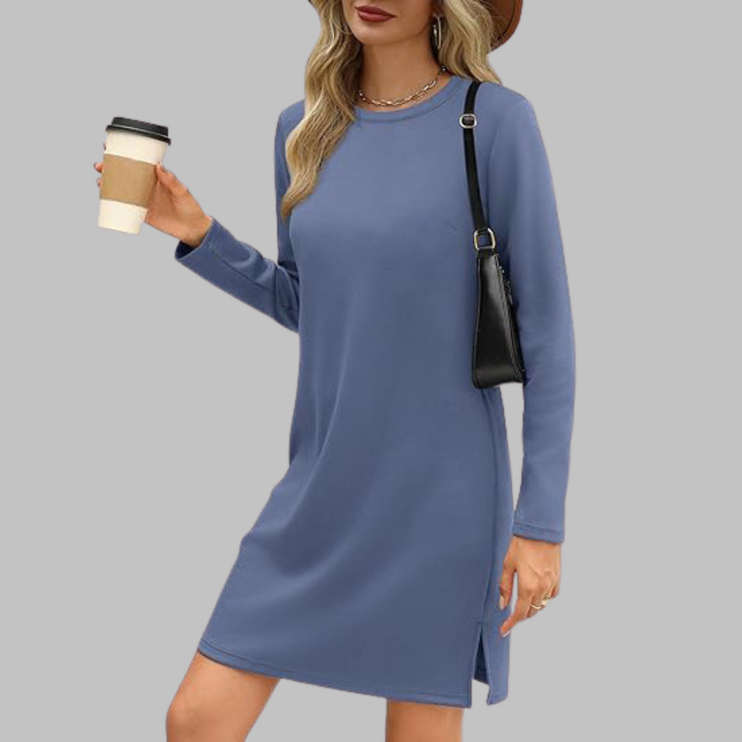 Women's Circular Neck Dress