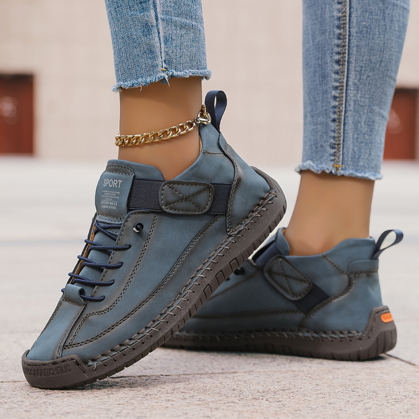 Women's Lace-Up Low Cut Sneakers