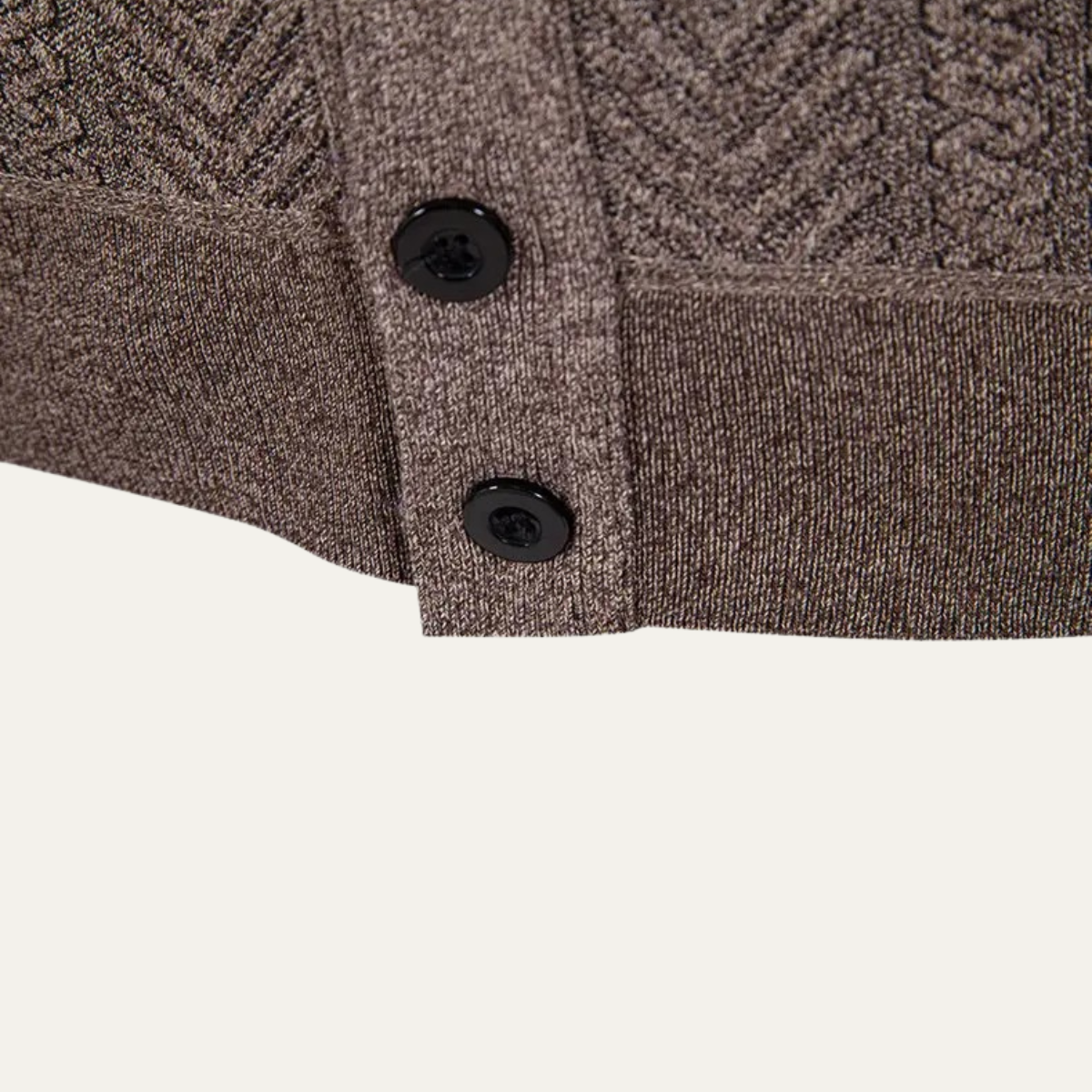 Men's Casual Knit Cardigan Button Up With Pockets