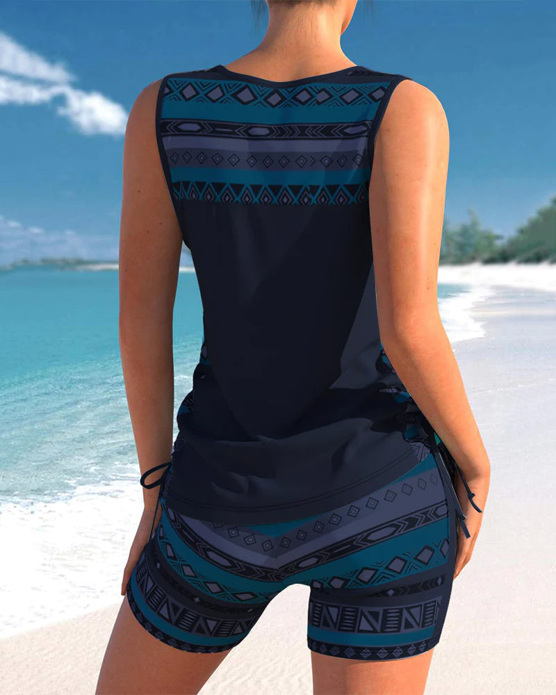 Fashionable Women's Tankini Swimsuit