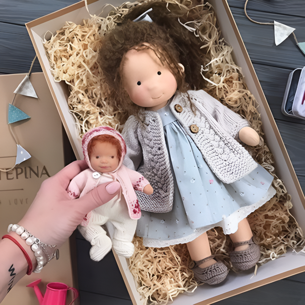 Waldorf Cuddly Doll Handmade