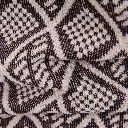 Men's Diamond Pattern Knit Jacket