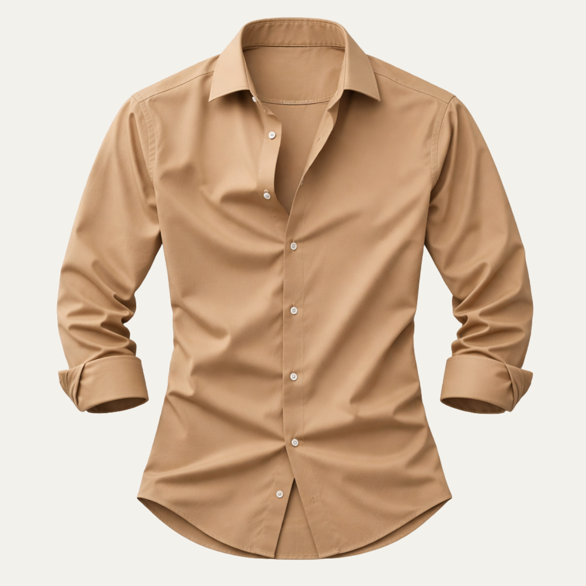 Men's Slim Fit Dress Shirt Stretch Milano - VibreMode
