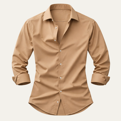 Men's Slim Fit Dress Shirt Stretch Milano - VibreMode