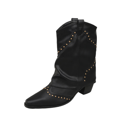 Women's Studded Western Boots