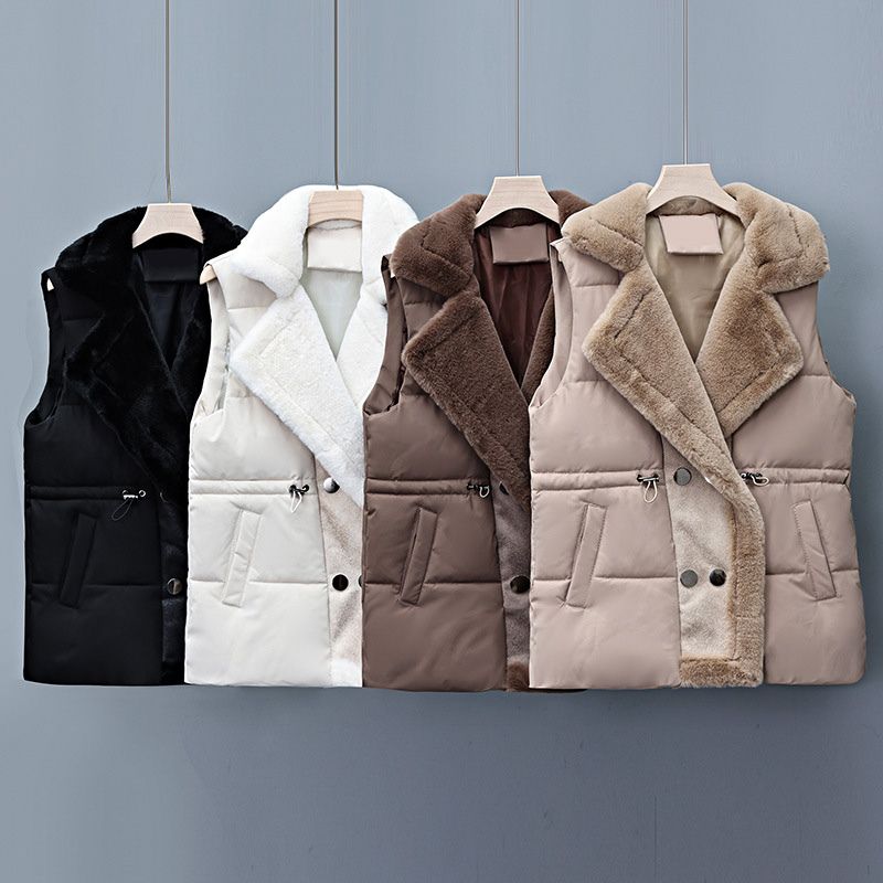 Luxurious Faux Fur Waistcoat