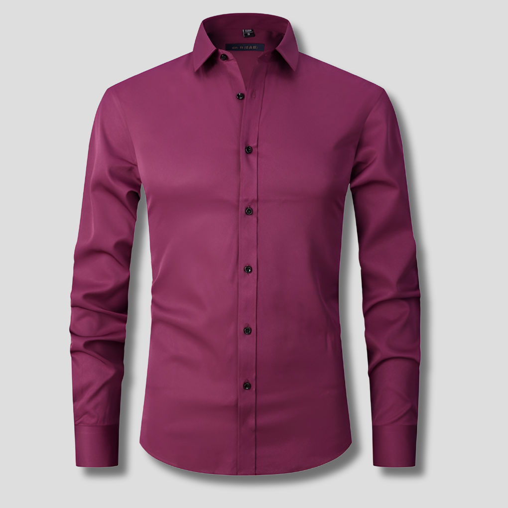 Men's Stretch Dress Shirt Comfortable Fit