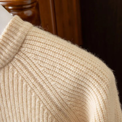 Men's Merino Wool Crew Neck Sweater