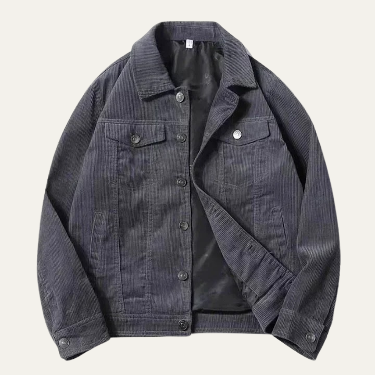 Men's Corduroy Button Up Jacket