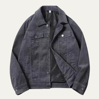 Men's Corduroy Button Up Jacket