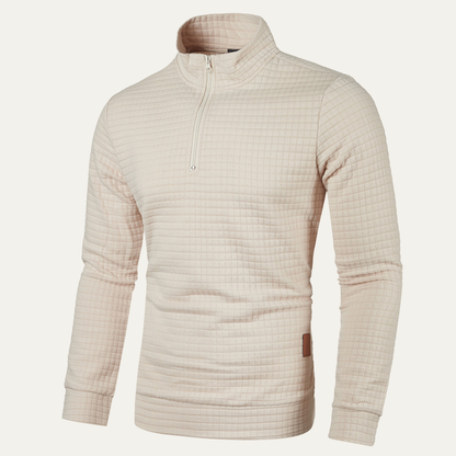Men's Lightweight Quarter Zip Sweater