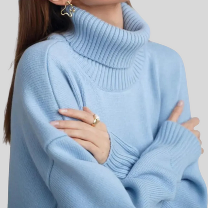 Women's Rollneck Sweater Thermal Cold-Weather