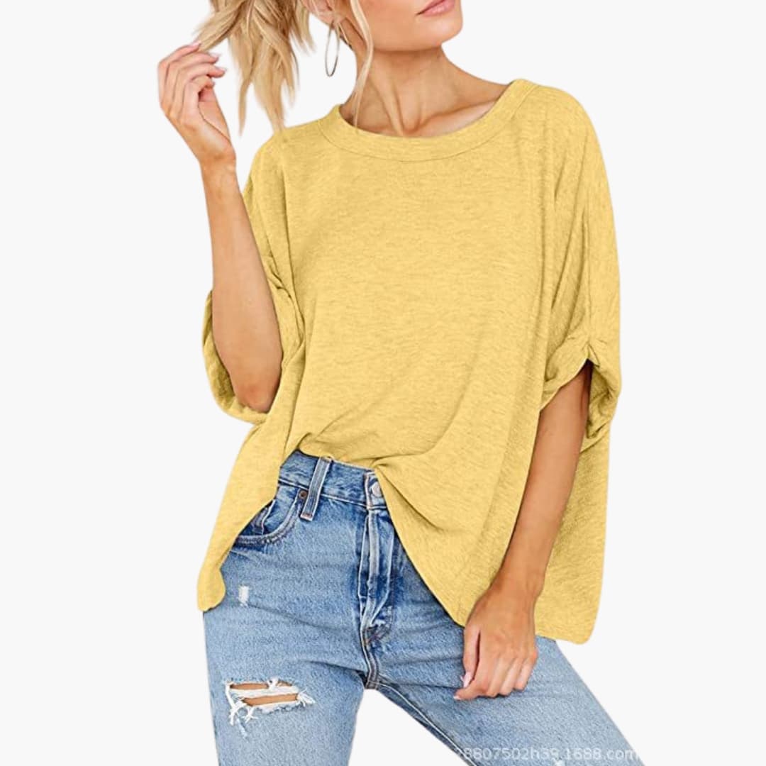 Women's Oversized Crew Neck T-Shirt