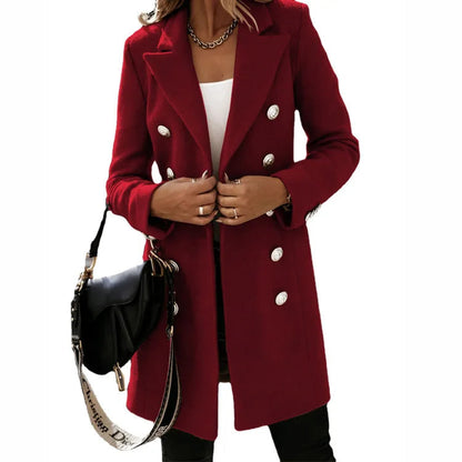 Women's Long Wool Coat