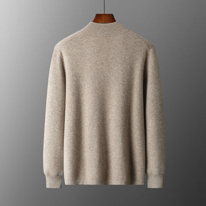 Premium Pure Wool Crew Sweater