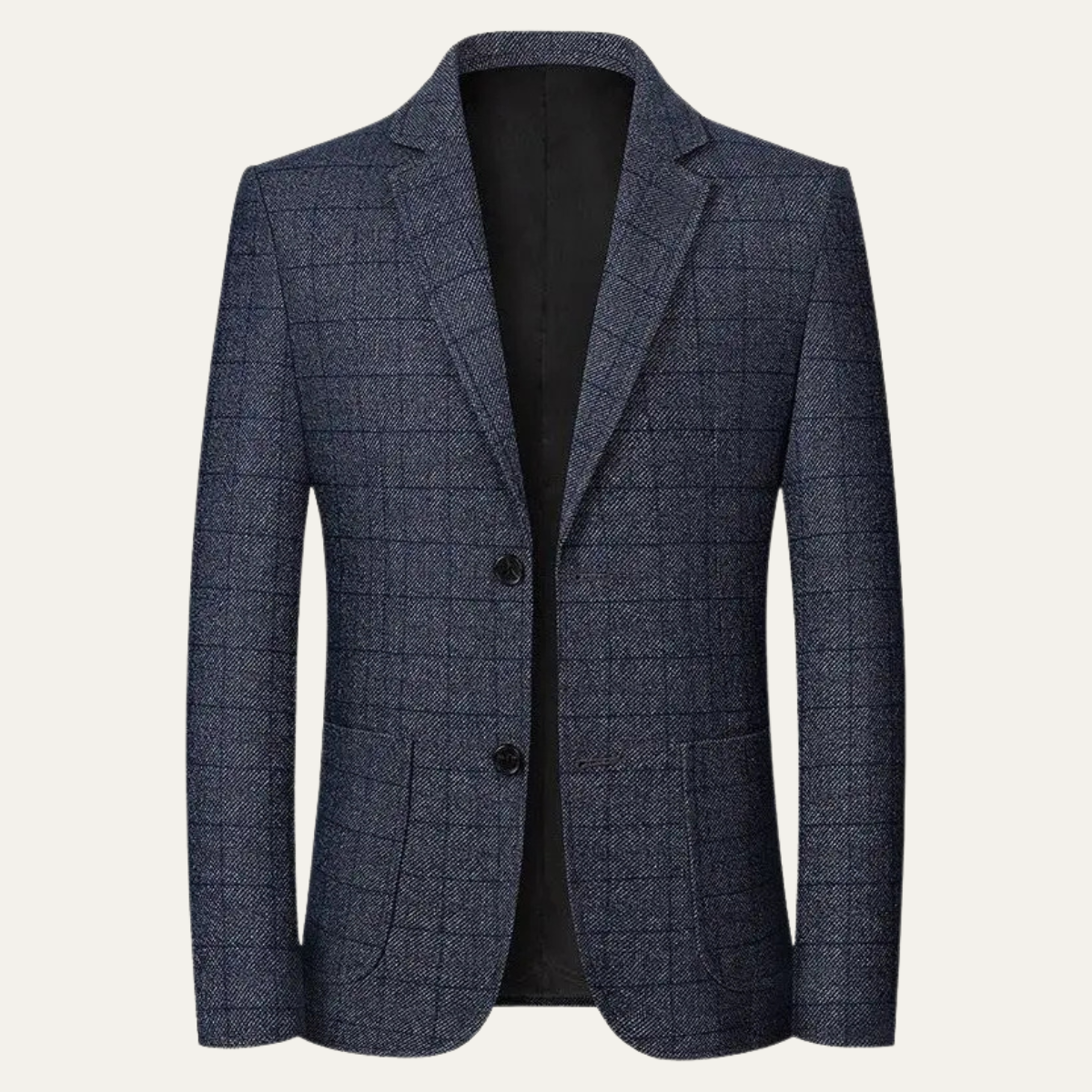 Men's Classic Plaid Blazer Check Pattern