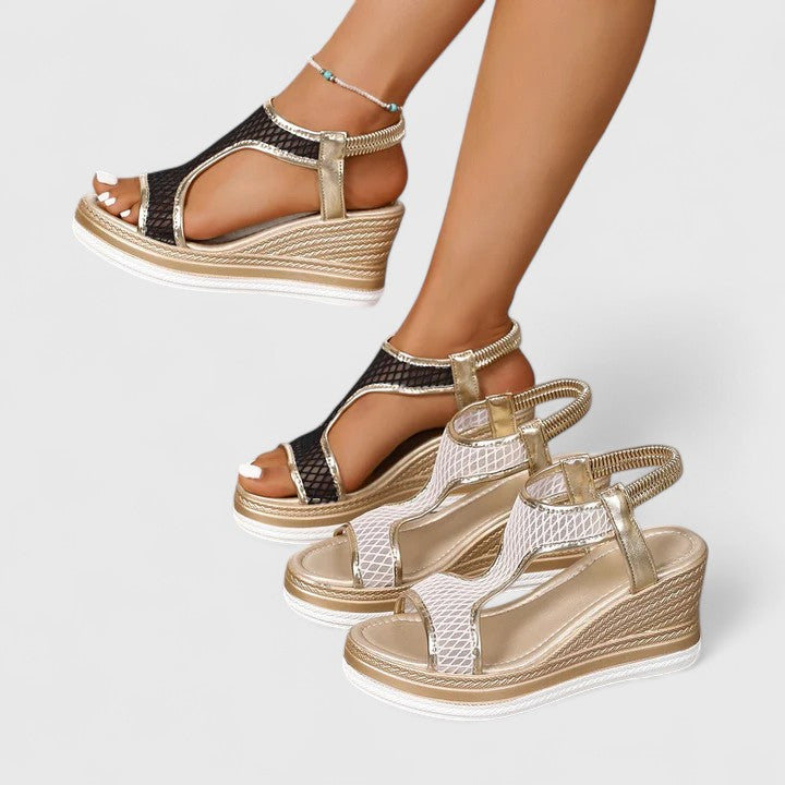 Luxurious strappy sandals