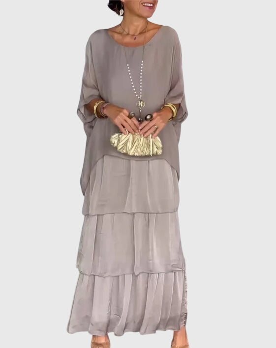 Boho Chic Flowy Maxi Dress for Women