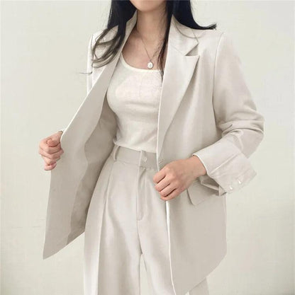 Classic Ladies Two Piece Suit Set