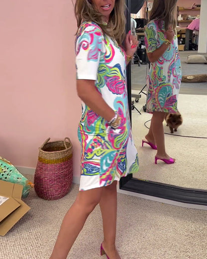 Vintage Mini A-Line Dress