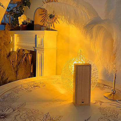 Colorful Ocean Wave Table Lamp