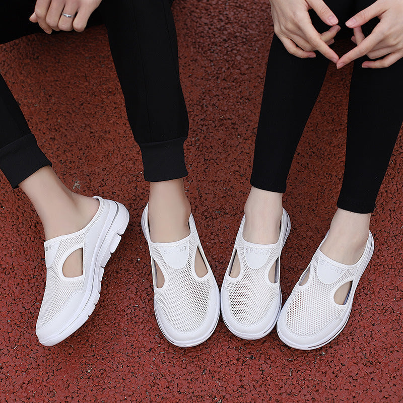 Comfortable Womens Contoured Slide Sandals