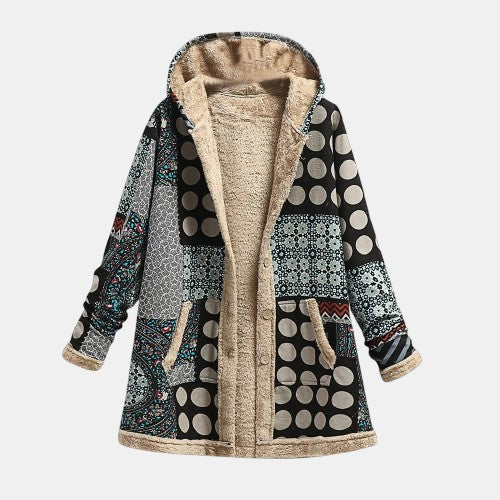 Elegant Dotted Women's Jacket - VibreMode