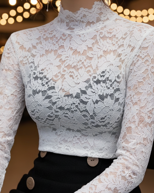 Lightweight Ladies Blouse Spring Top