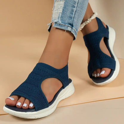 Comfortable Walking Sandals for Women with Mesh and Grip Sole